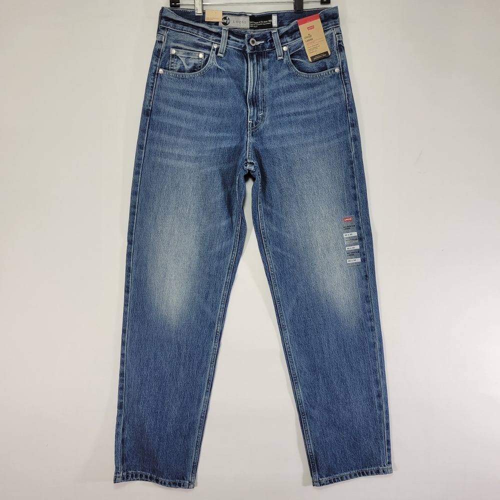 Silver Tab Levi's Men's‎ Denim Blue Jeans Loose 30x32 NEW With Tags
